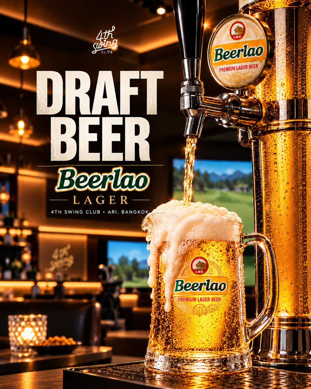 Draft Beer: Beerlao Lager